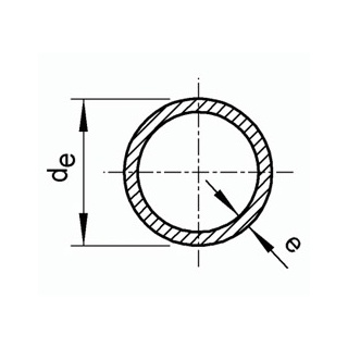 Труба э/с 42.4х2.5, шлиф.